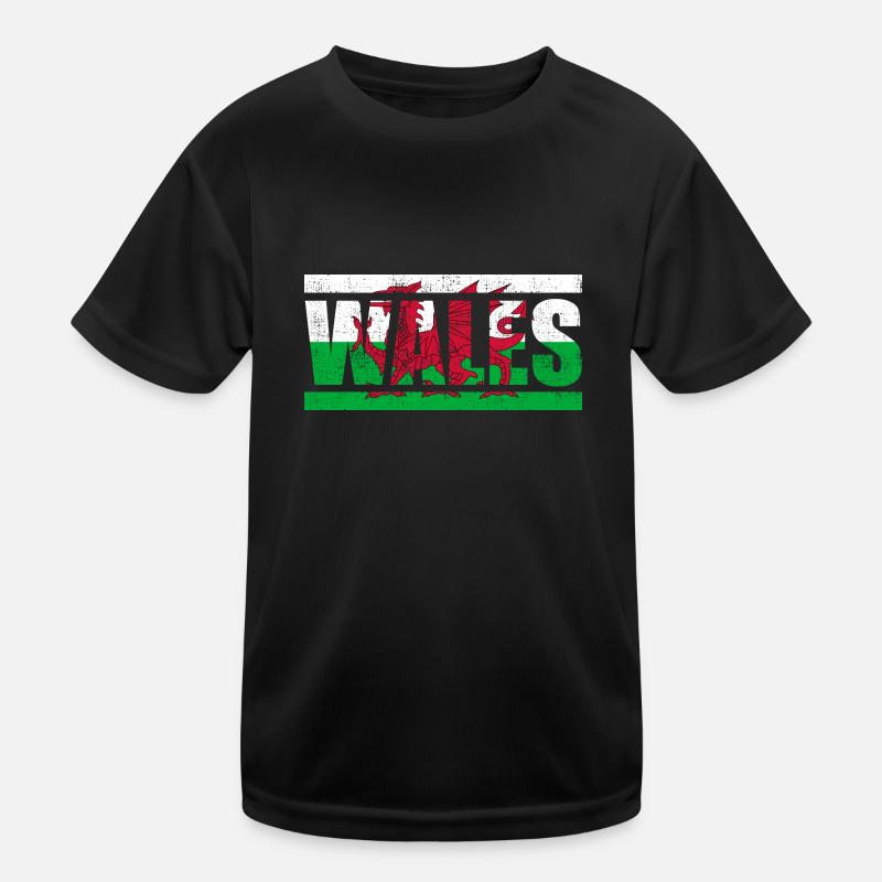 Wales Kids Functional T-Shirt