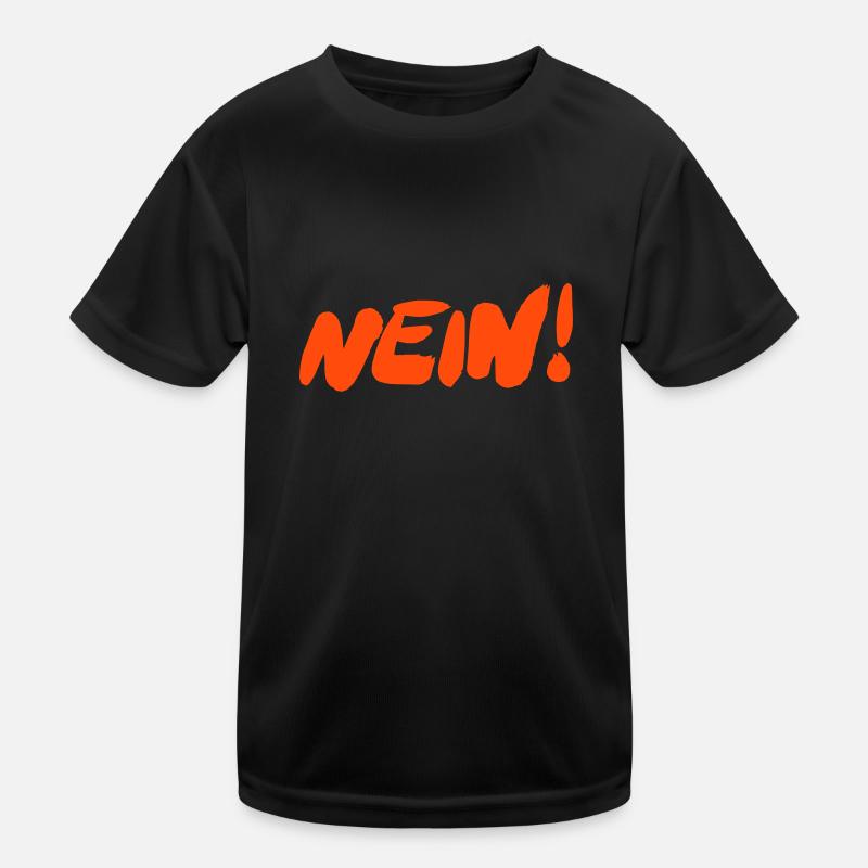 NEIN! Kinder Funktions-T-Shirt