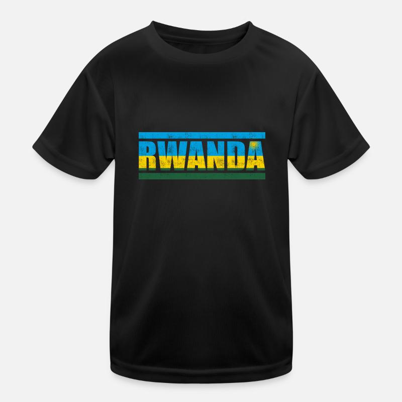 Rwanda T-shirt sport Enfant