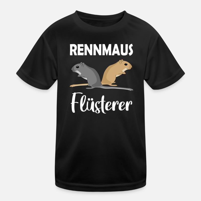 Rennmaus-Flüsterer Kinder Funktions-T-Shirt