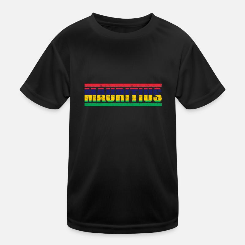 Mauritius Kinder Funktions-T-Shirt