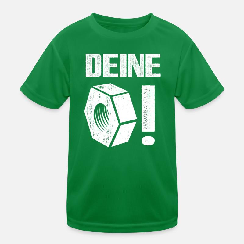 Deine Mutter! Kinder Funktions-T-Shirt