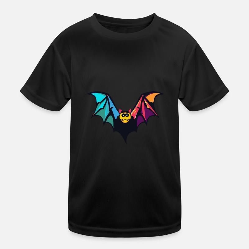 Fledermaus Kinder Funktions-T-Shirt