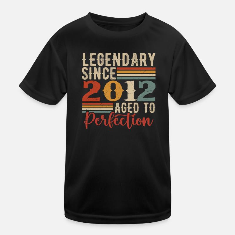 Legendär seit 2012. Geburtstagsgeschenk 2012 Kinder Funktions-T-Shirt