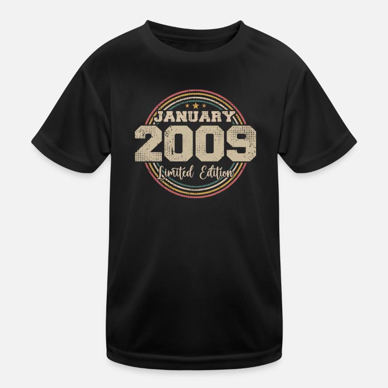 Les légendes sont nées en janvier 2009 T-shirt sport Enfant