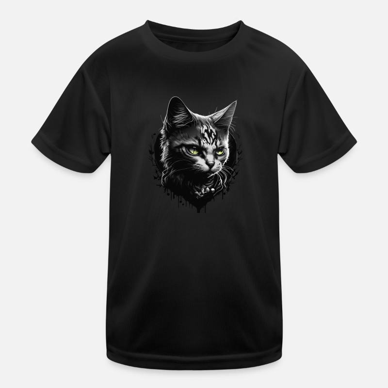 Mauvais chat T-shirt sport Enfant