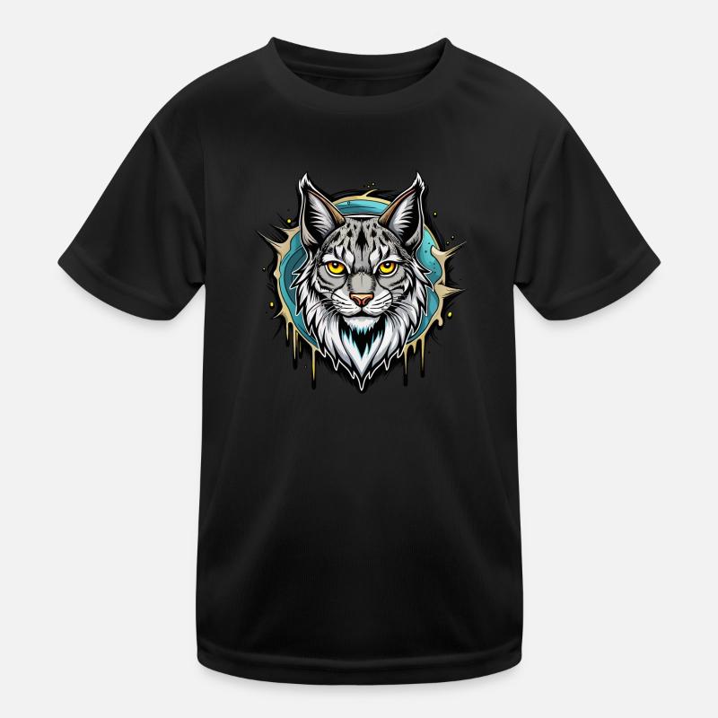 Luchs Kinder Funktions-T-Shirt