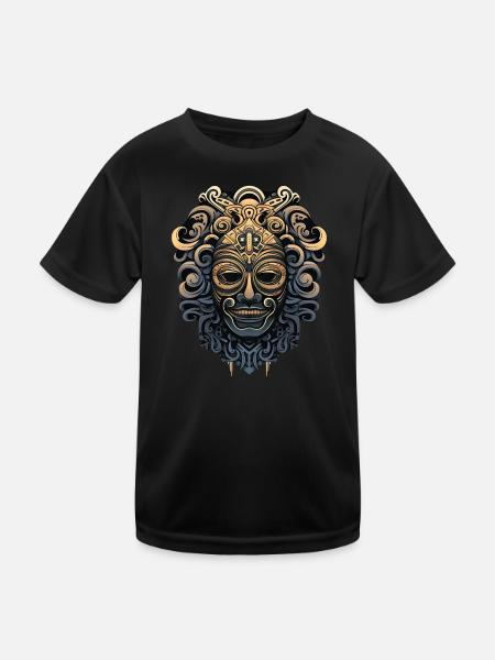 Spirit Mask - Kids Functional T-Shirt - black