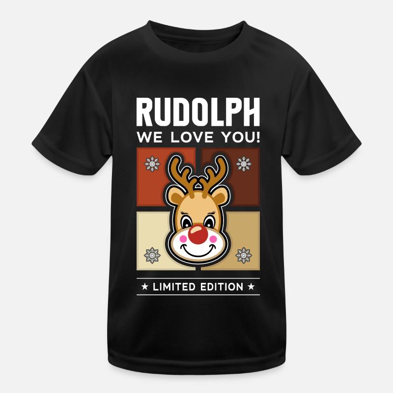 Rudolph Kids Functional T-Shirt