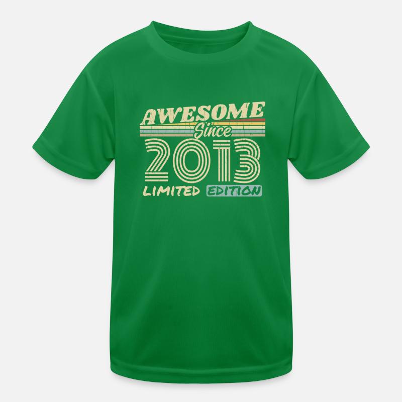 Vintage 2013 Retro - 2013 Geburtstagsgeschenk Kinder Funktions-T-Shirt