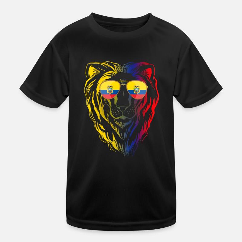 Ecuador Kinder Funktions-T-Shirt