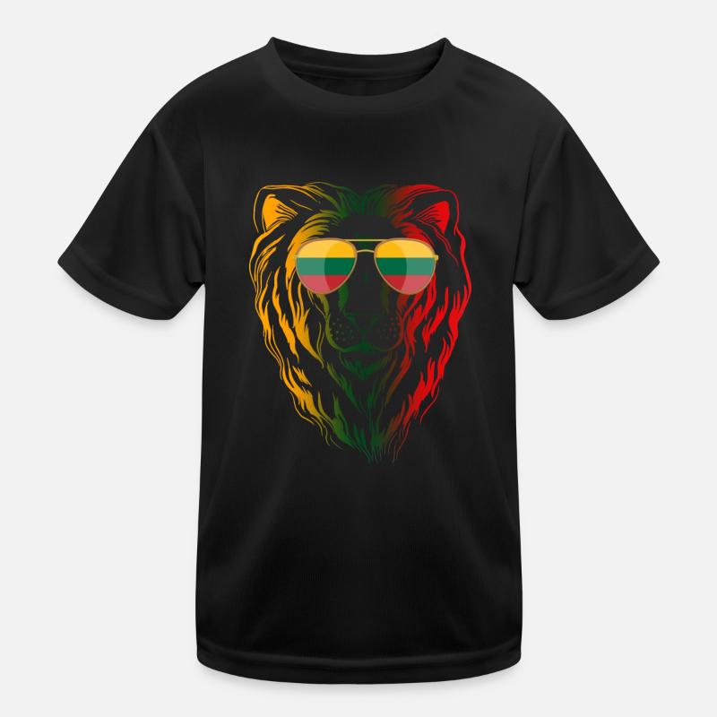 Litauen Kinder Funktions-T-Shirt