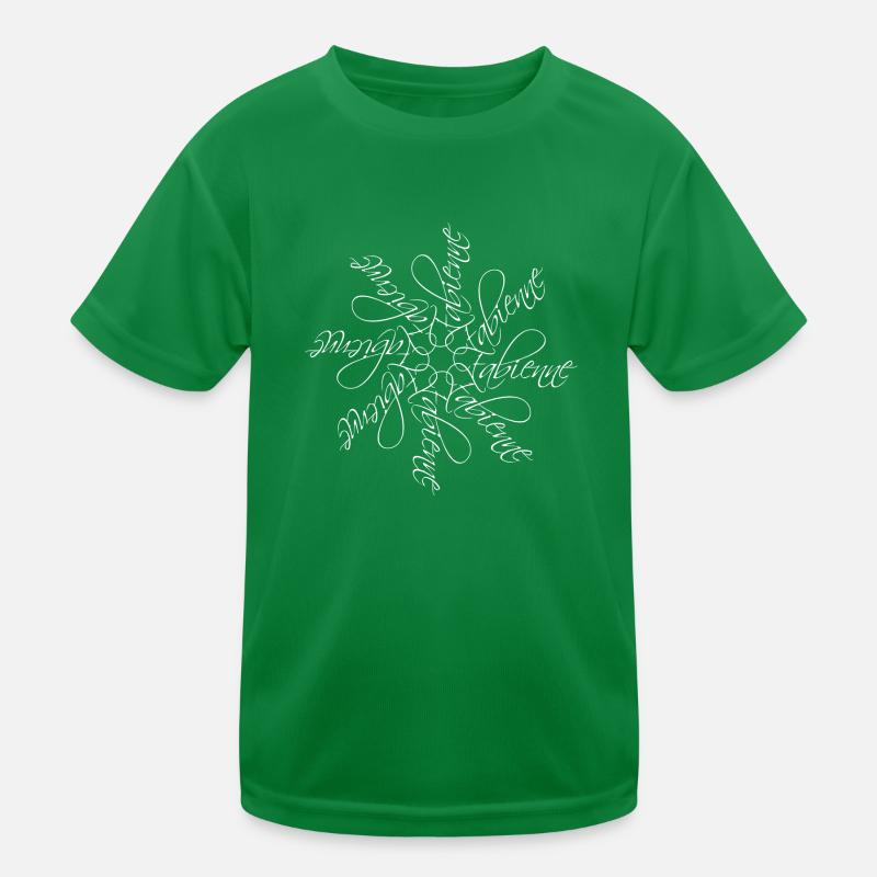 Fabienne Name Namensmandala Kinder Funktions-T-Shirt