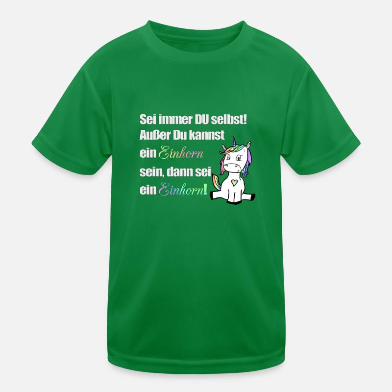 Sei immer du selbst Kinder Funktions-T-Shirt