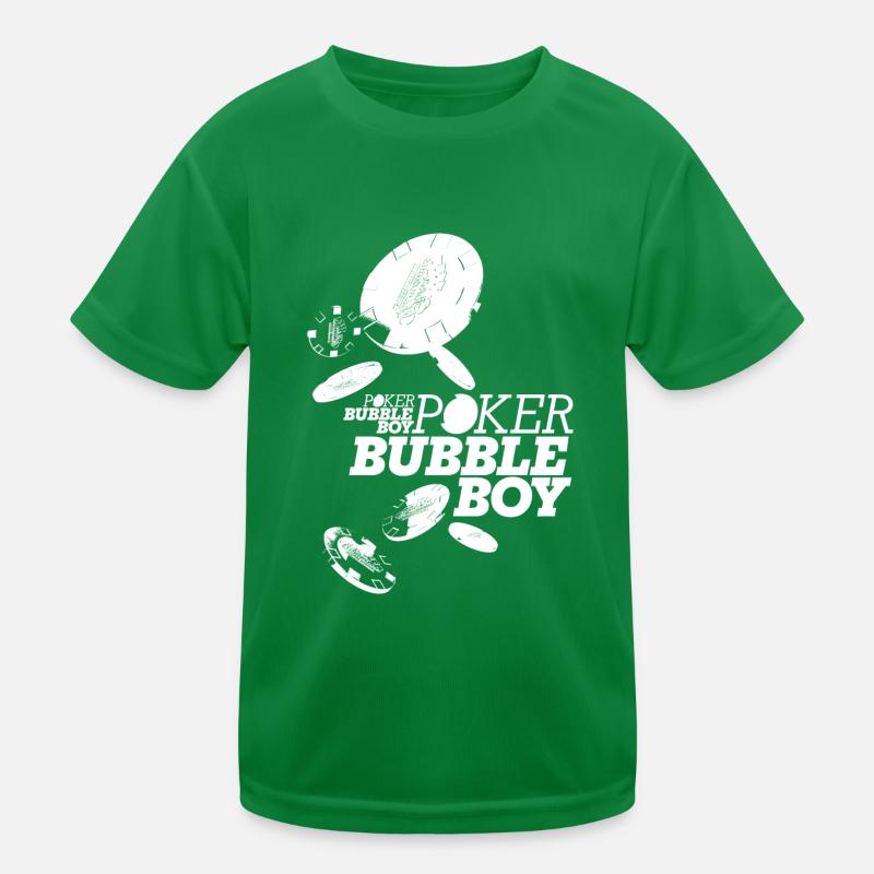 Poker - Bubble Boy (blanc) T-shirt sport Enfant