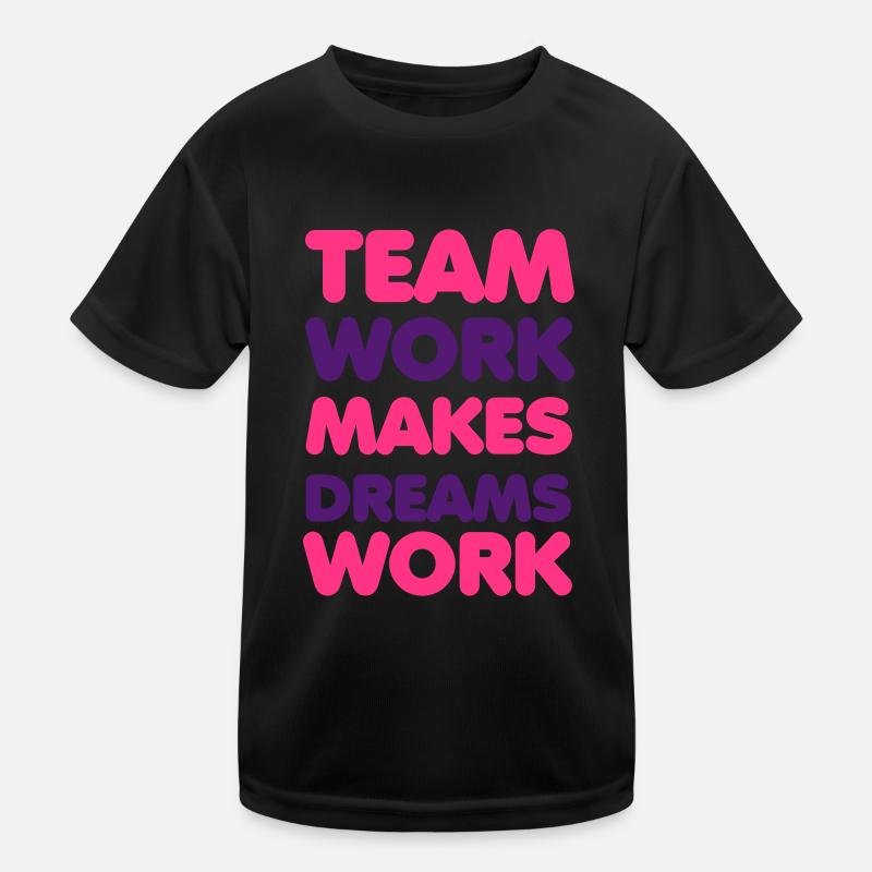 Team Work Kids Functional T-Shirt