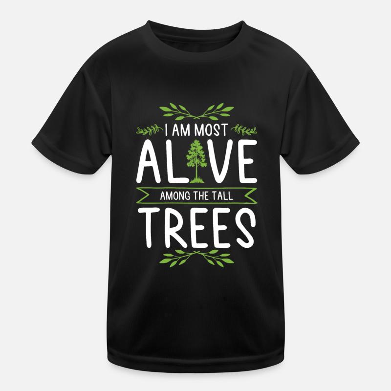 Nature tree trees Kids Functional T-Shirt