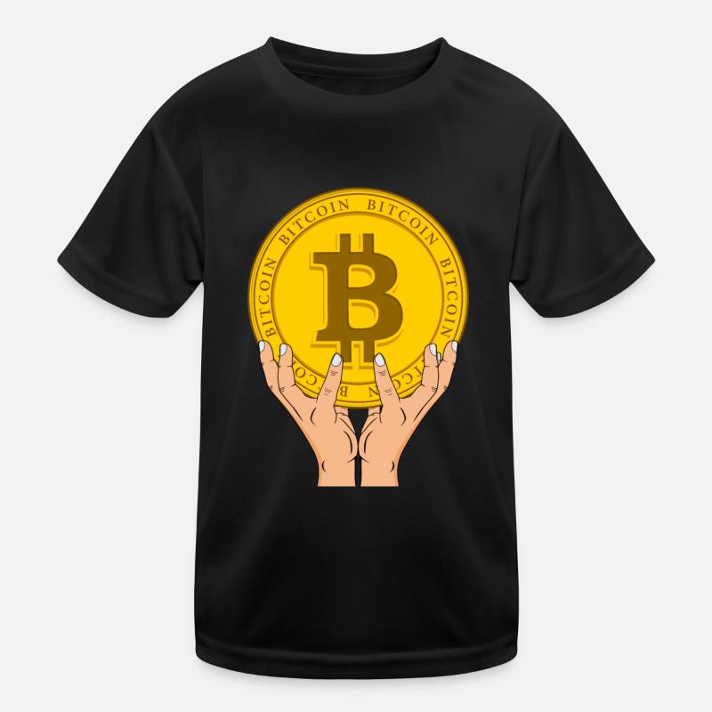 Bitcoin Kids Functional T-Shirt