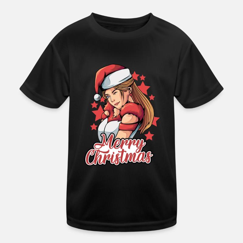 Cadeaux de Noël Noël T-shirt sport Enfant