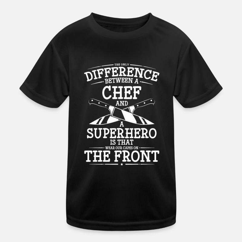 Held Retter Helfen Vorbild Kinder Funktions-T-Shirt