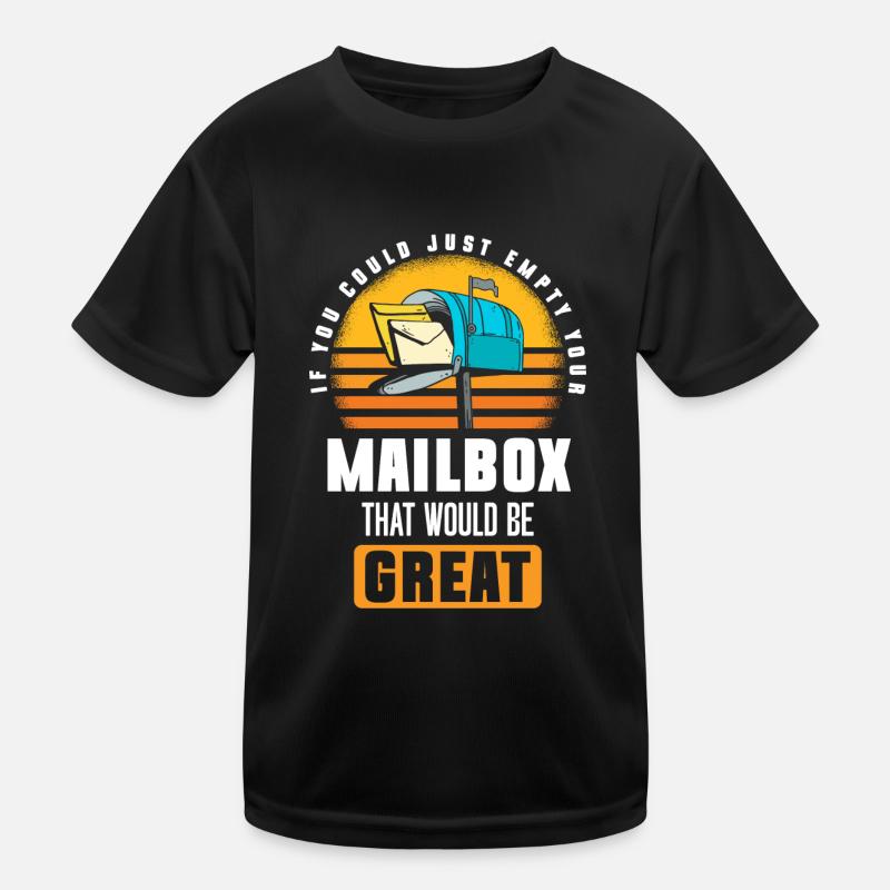 Post Deliverer Parcel Courier Service Kids Functional T-Shirt