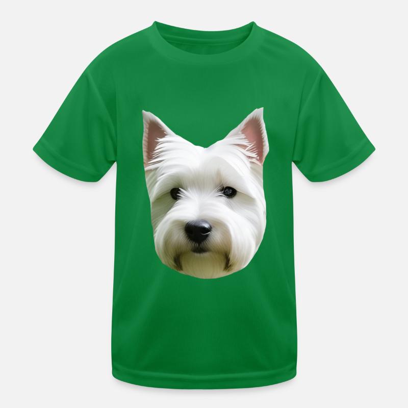 Hund Kinder Funktions-T-Shirt