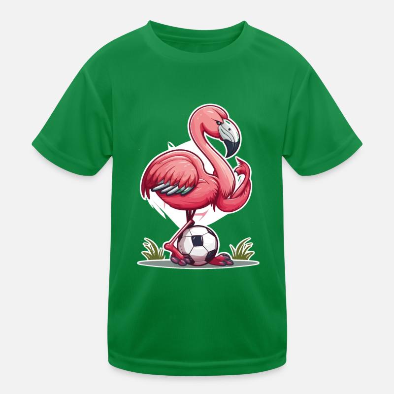 Flamingo Score Kids Functional T-Shirt