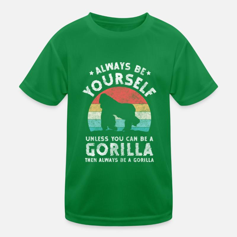 Singe Silverback Sport T-shirt sport Enfant