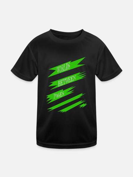escaping reality gift fun reading present - Kinder Funktions-T-Shirt - Schwarz