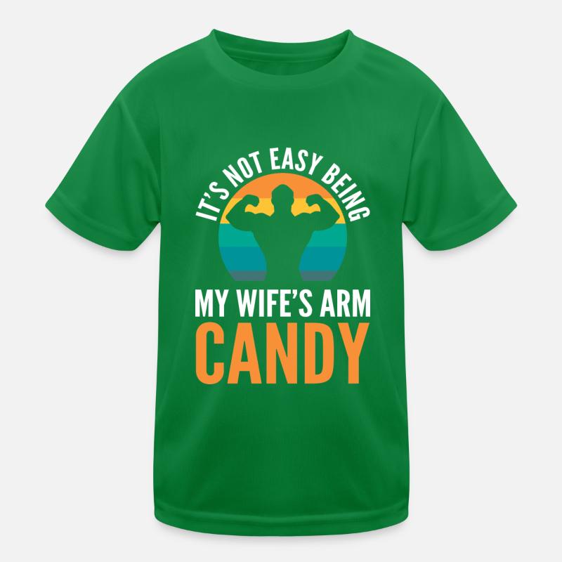 Arm Candy Ehemann Kinder Funktions-T-Shirt