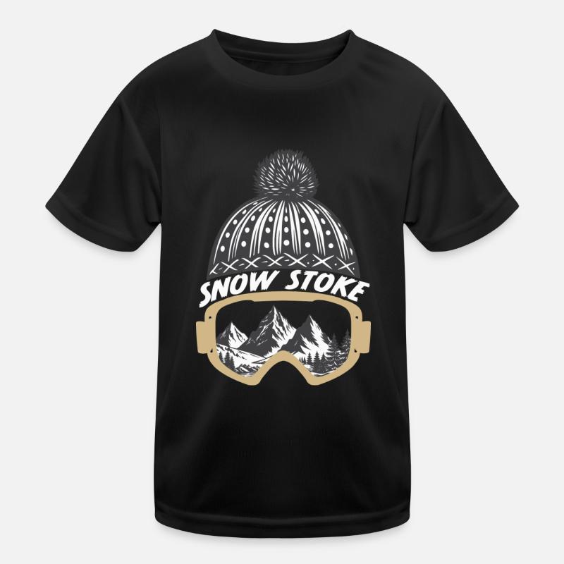 Snow Stoke Kids Functional T-Shirt