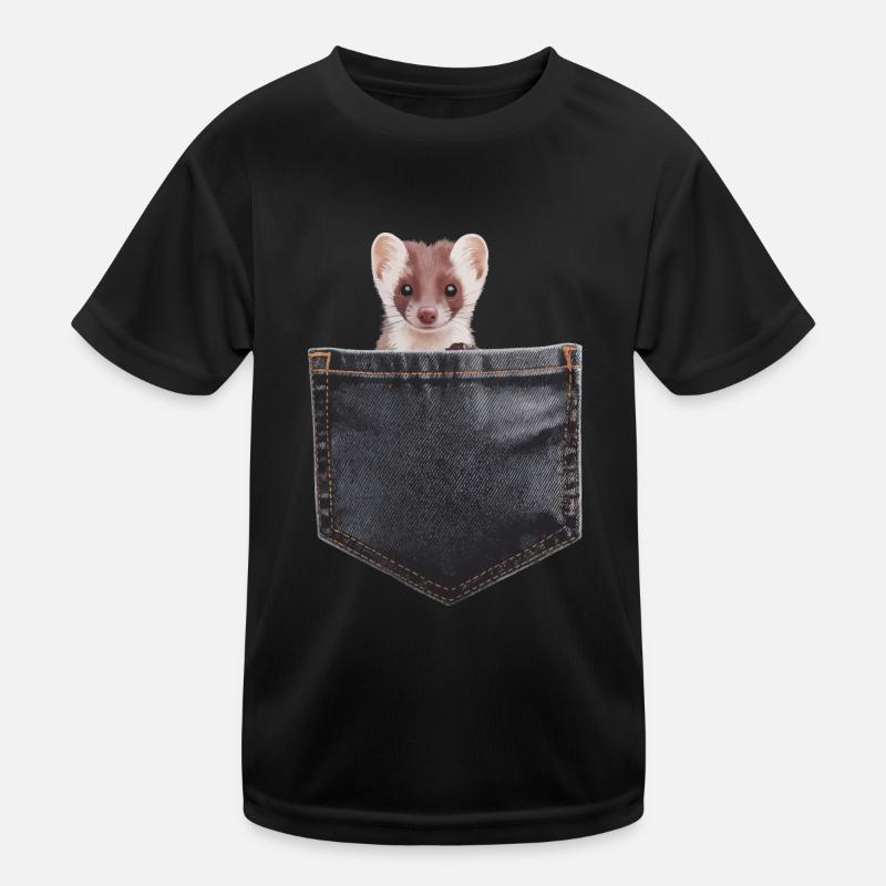 Wiesel Kinder Funktions-T-Shirt