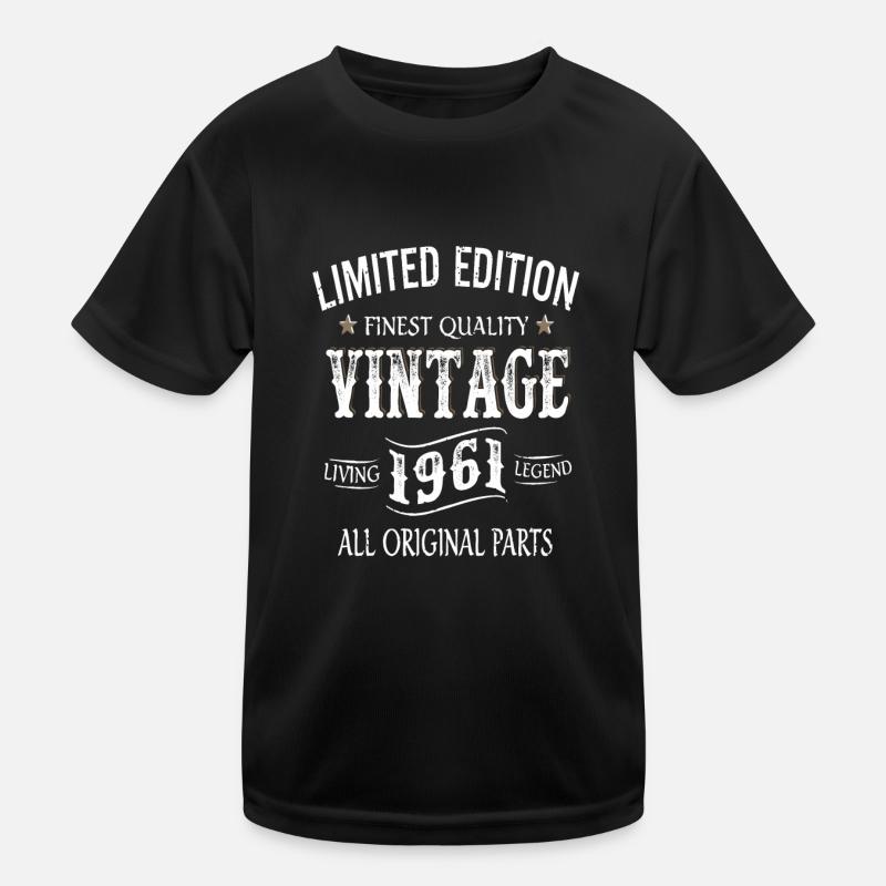 Édition limitée made in 1961 Vintage Original T-shirt sport Enfant