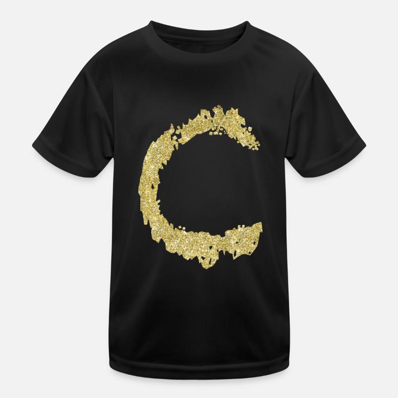 Letter C Gift Name 2 Kids Functional T-Shirt