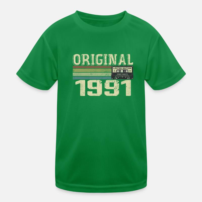 1991 Geburtstagsfeiern - 1991 Retro Geschenk Kinder Funktions-T-Shirt