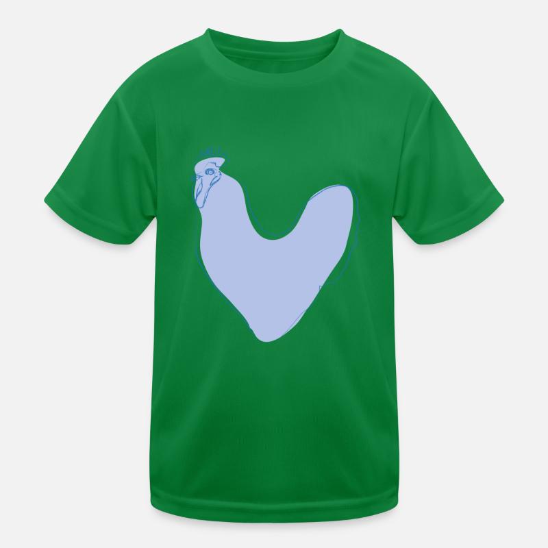 Hahn Kinder Funktions-T-Shirt