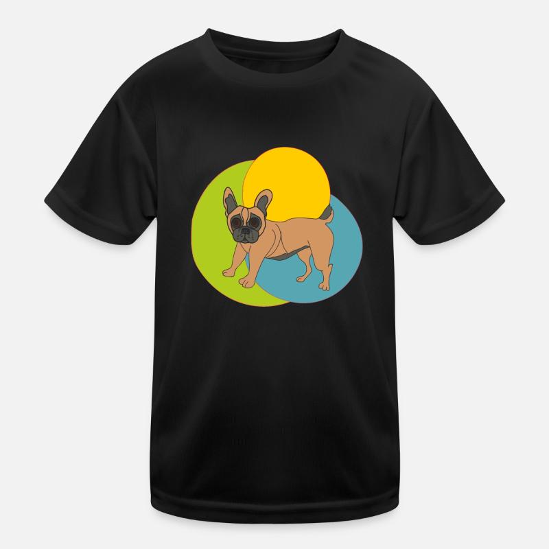 Drôle de chien T-shirt sport Enfant