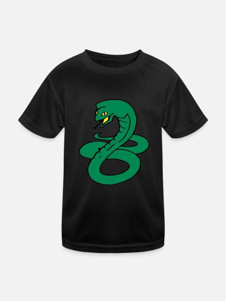 Cobra - Kids Functional T-Shirt - black - Front