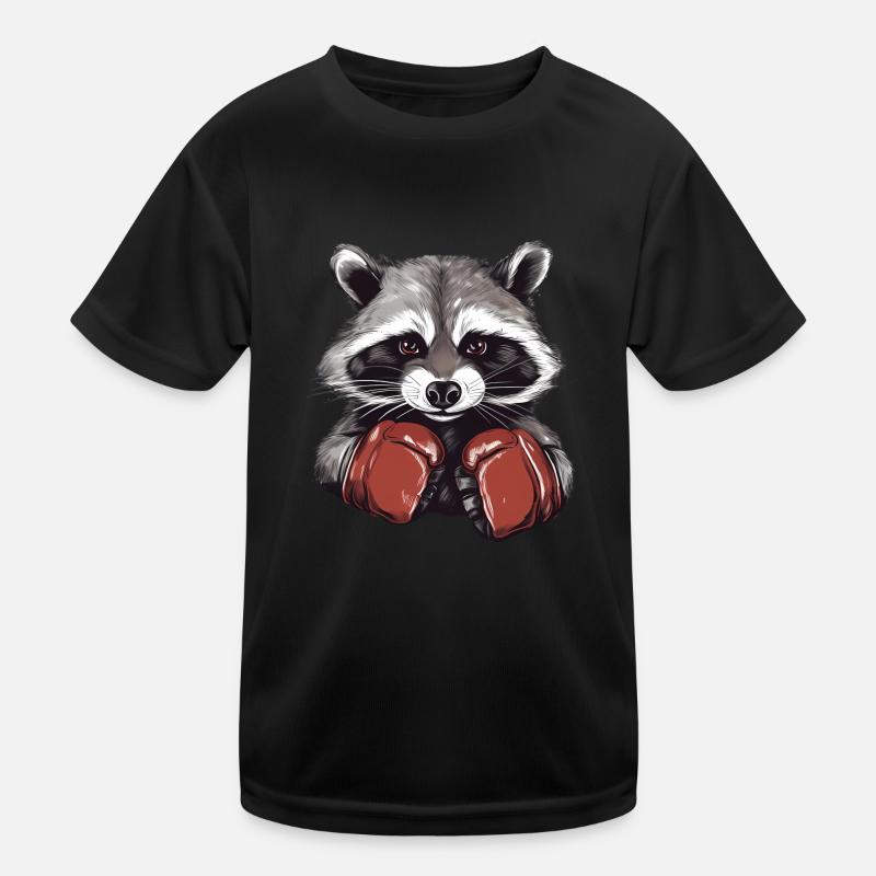 Boîtes à ratons laveurs T-shirt sport Enfant