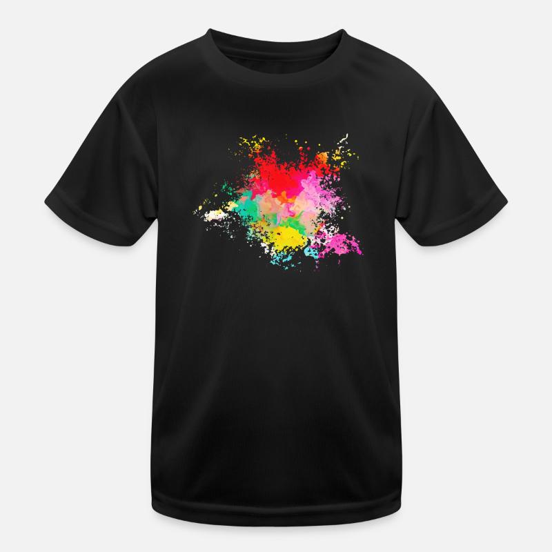 Psychedelic - Kids Functional T-Shirt - black