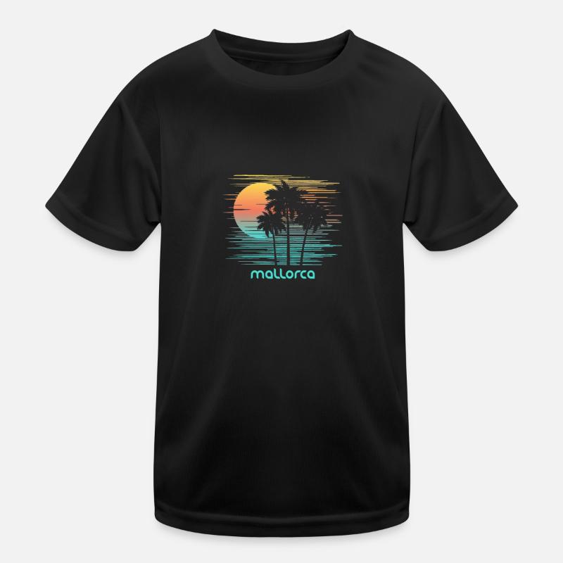 Mallorca Mallorca Spanien Stilvoller Souvenirurlaub Kinder Funktions-T-Shirt