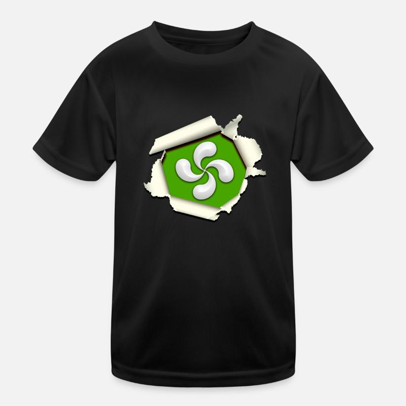 Croix du Pays Basque T-shirt sport Enfant