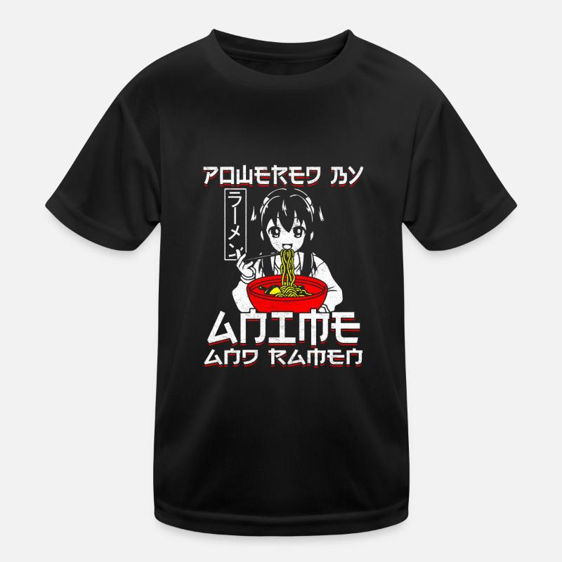 Anime & Ramen Ramen Anime Merchandise Gift Kids Functional T-Shirt