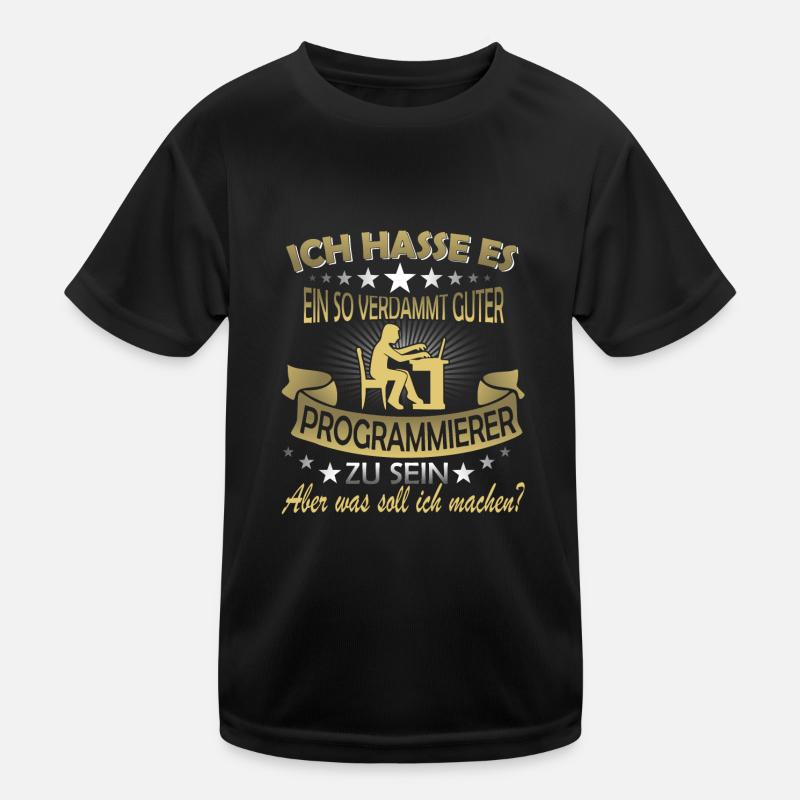 Lustiger Spruch Programmieren Programmier Kinder Funktions-T-Shirt