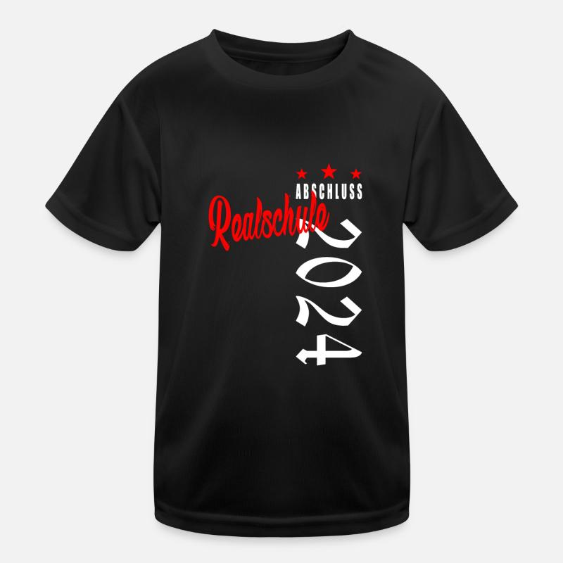 Abschluss 2024 Realschule Kinder Funktions-T-Shirt