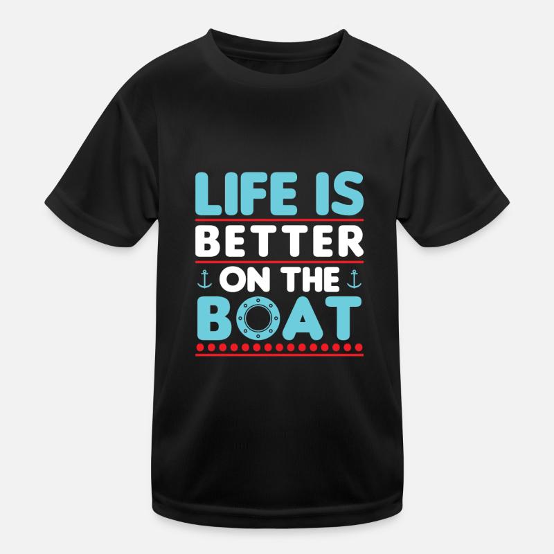 Saison de navigation et d’attente de la saison de navigation T-shirt sport Enfant