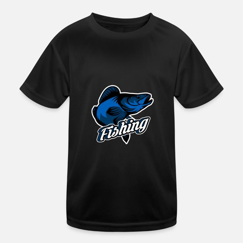 Pêche au sandre T-shirt sport Enfant