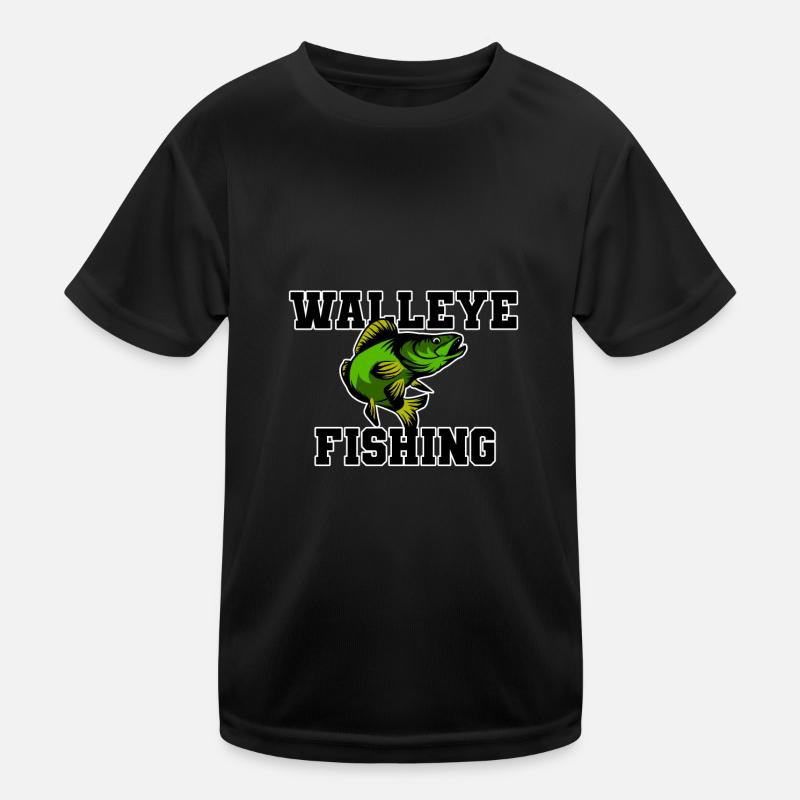 Pêche aux carnassiers du sandre T-shirt sport Enfant