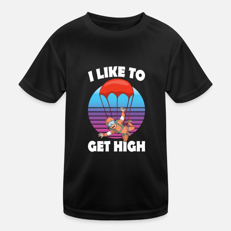 Parachutisme Parachutisme - j’aime me défoncer T-shirt sport Enfant