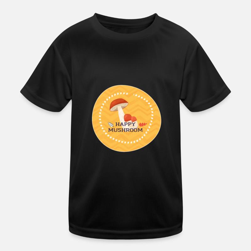 Drôles de champignons d’automne T-shirt sport Enfant